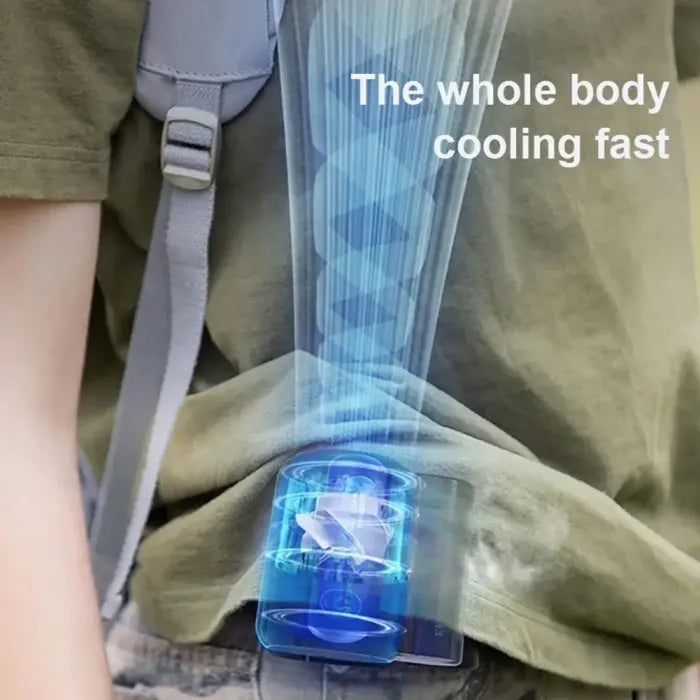 Draagbare Clipventilator Onder Shirt – De Onzichtbare Koelteheld